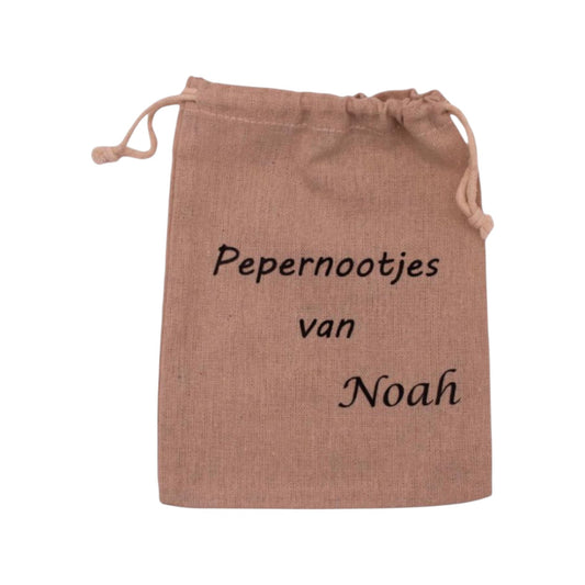 Pepernoten zakje | Met eigen naam