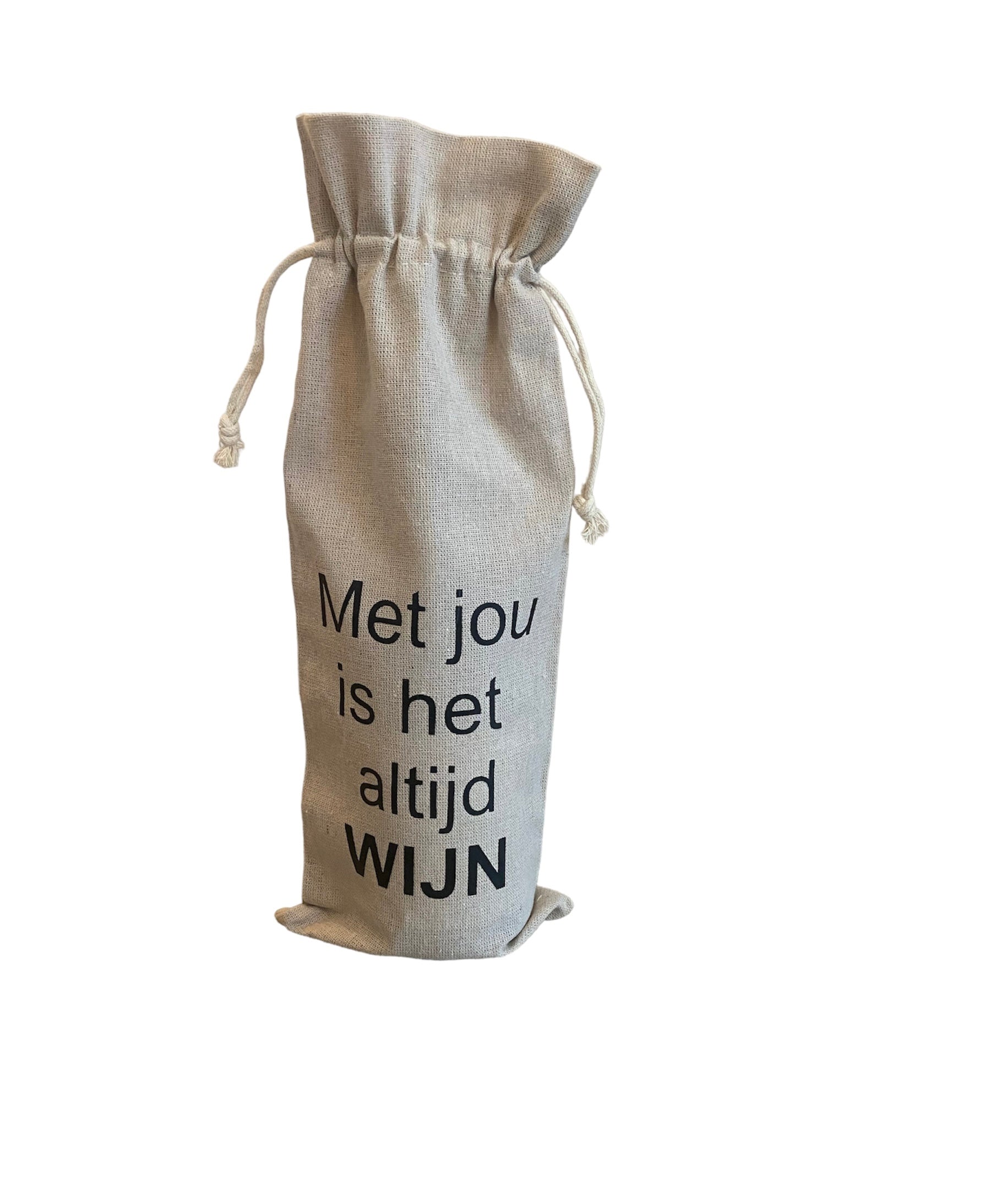 Wijnzak | Met jou is het altijd wijn