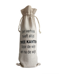 Wijnzak | Een verhaal heeft altijd twee kanten
