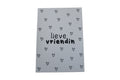 Ansichtkaart | Lieve vriendin